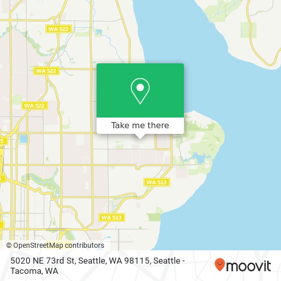 5020 NE 73rd St, Seattle, WA 98115 map