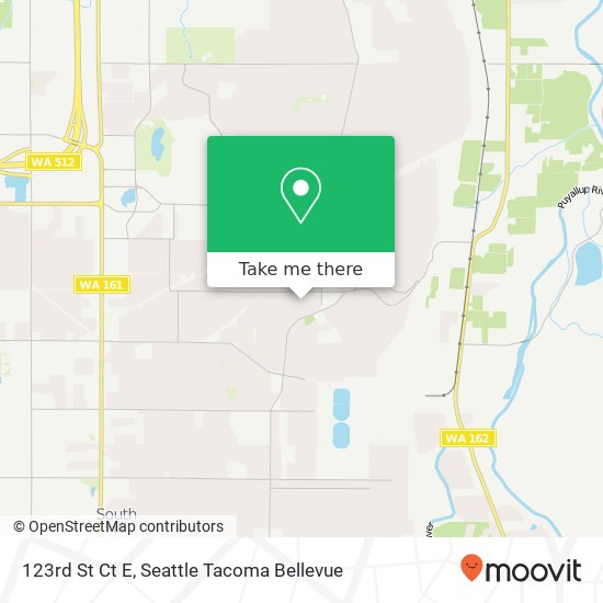 123rd St Ct E, Puyallup, WA 98374 map