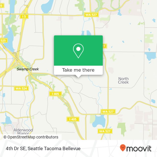 4th Dr SE, Bothell, WA 98012 map