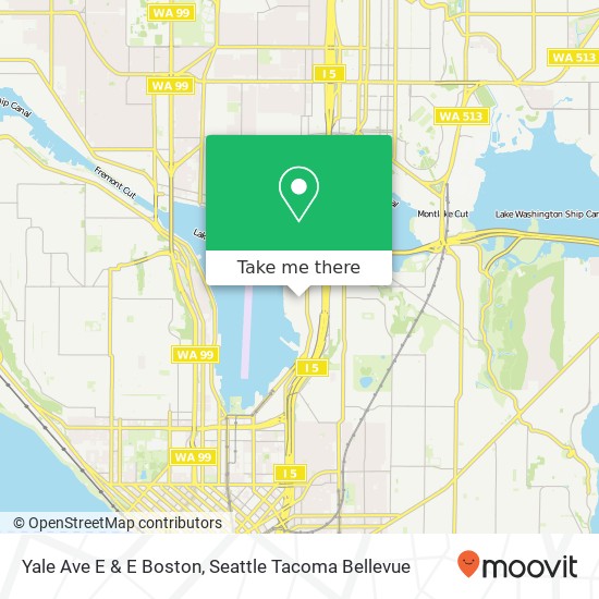 Yale Ave E & E Boston, Seattle, WA 98102 map