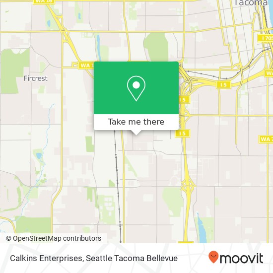 Calkins Enterprises, 4314 S Lawrence St map