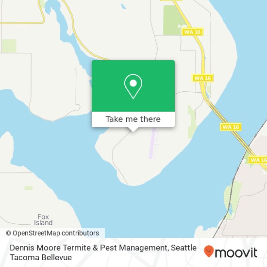 Mapa de Dennis Moore Termite & Pest Management, 3433 10th St NW