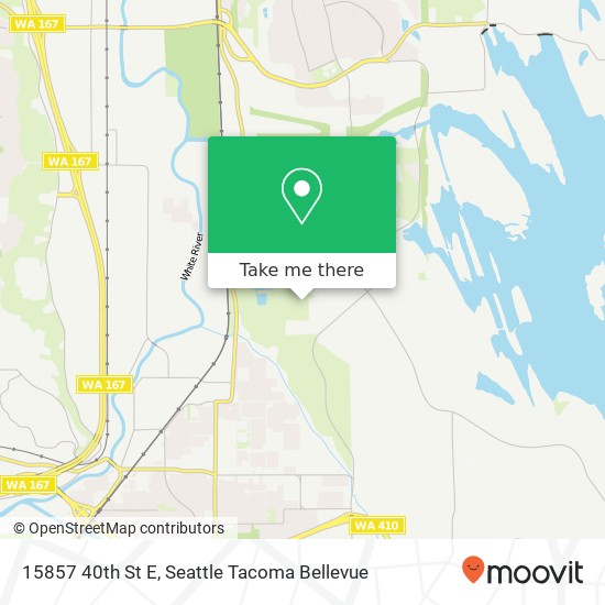 Mapa de 15857 40th St E, Bonney Lake, WA 98391