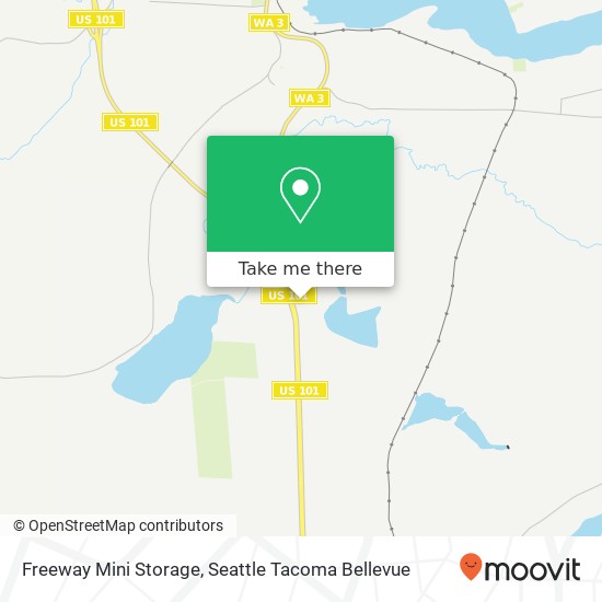 Freeway Mini Storage, 631 SE Craig Rd map