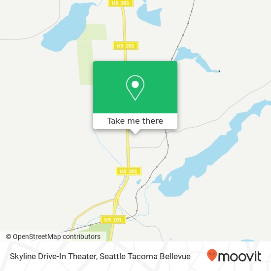 Mapa de Skyline Drive-In Theater