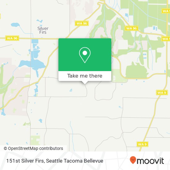 Mapa de 151st Silver Firs, Everett, WA 98208