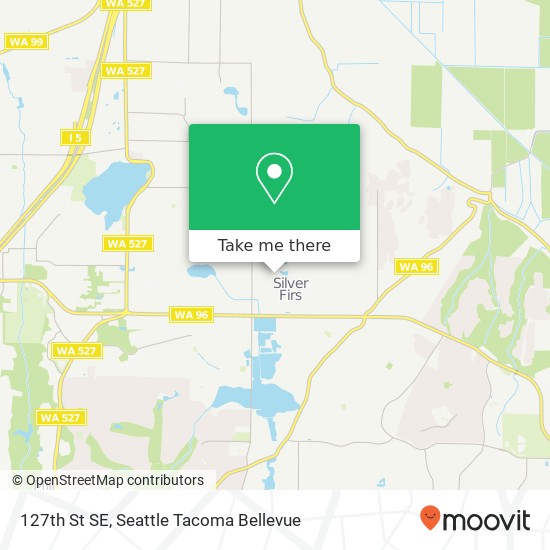 Mapa de 127th St SE, Everett, WA 98208