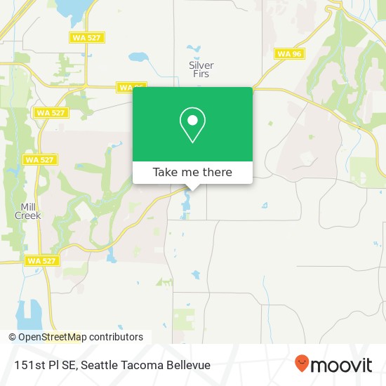 151st Pl SE, Bothell, WA 98012 map