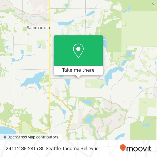 Mapa de 24112 SE 24th St, Sammamish, WA 98075