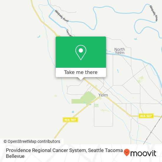 Providence Regional Cancer System, 201 Tahoma Blvd SE map