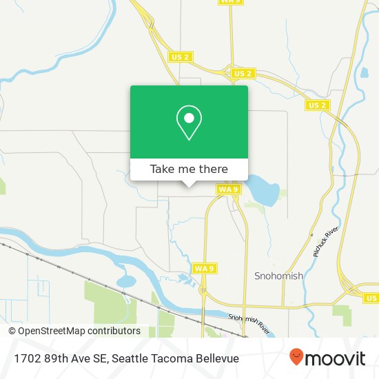 1702 89th Ave SE, Snohomish, WA 98290 map