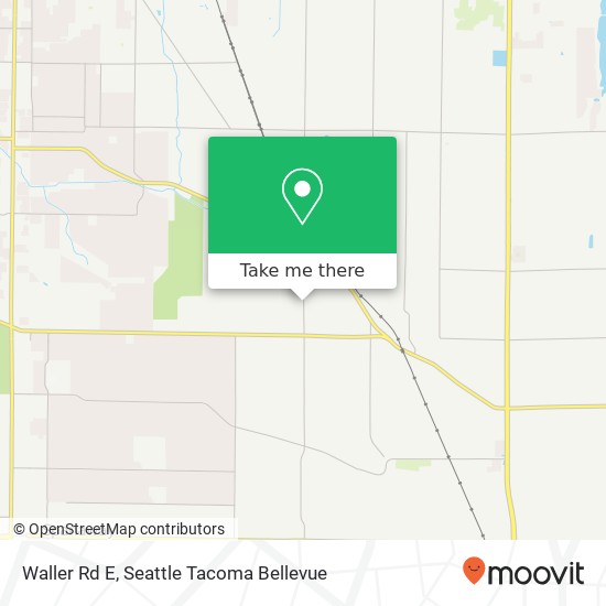 Mapa de Waller Rd E, Tacoma, WA 98446