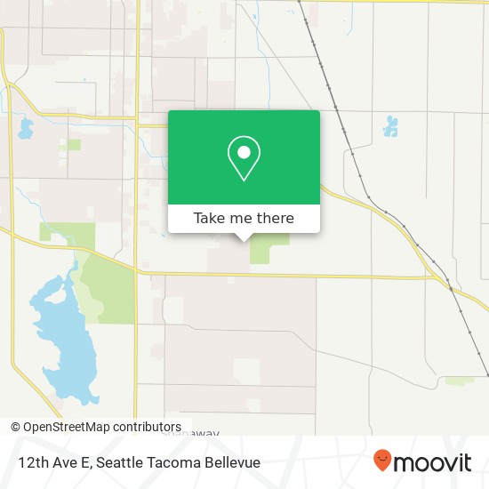 Mapa de 12th Ave E, Tacoma, WA 98445