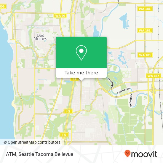 Mapa de ATM, 24526 36th Ave S