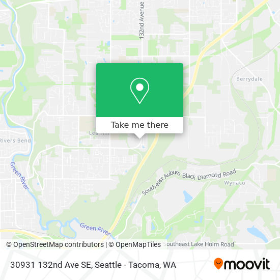 Mapa de 30931 132nd Ave SE