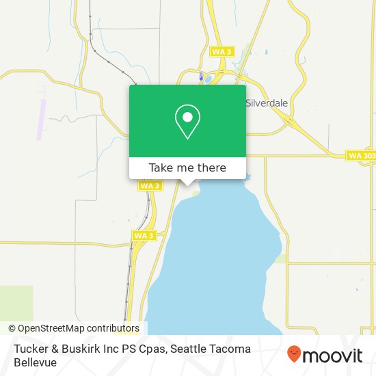 Mapa de Tucker & Buskirk Inc PS Cpas, 3473 NW Lowell St