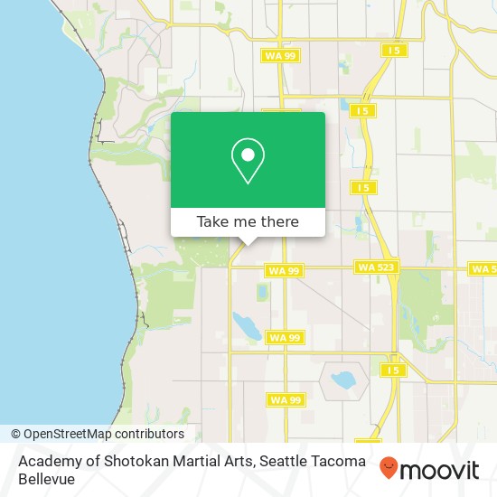 Academy of Shotokan Martial Arts, 14817 Evanston Ave N map