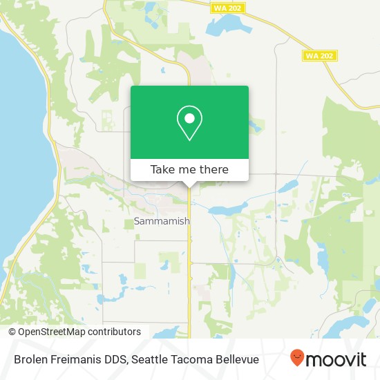 Mapa de Brolen Freimanis DDS, 504 228th Ave NE