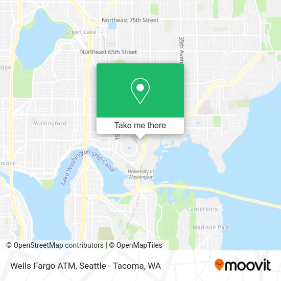 Mapa de Wells Fargo ATM