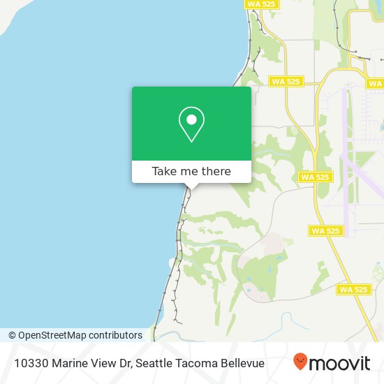 Mapa de 10330 Marine View Dr, Mukilteo, WA 98275