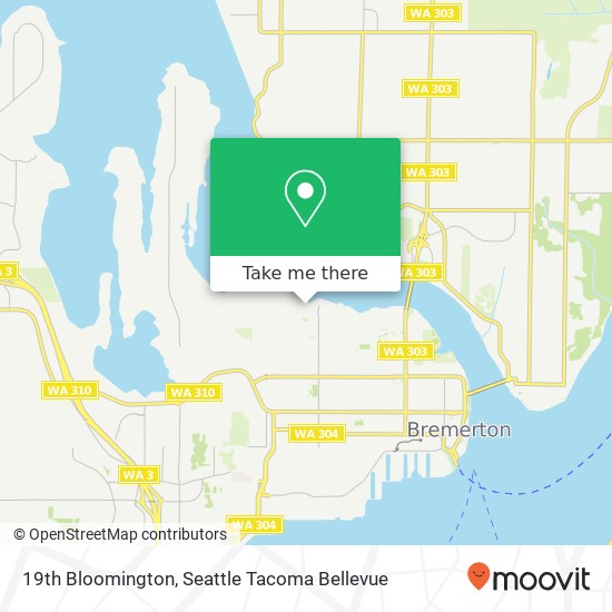 19th Bloomington, Bremerton, WA 98312 map