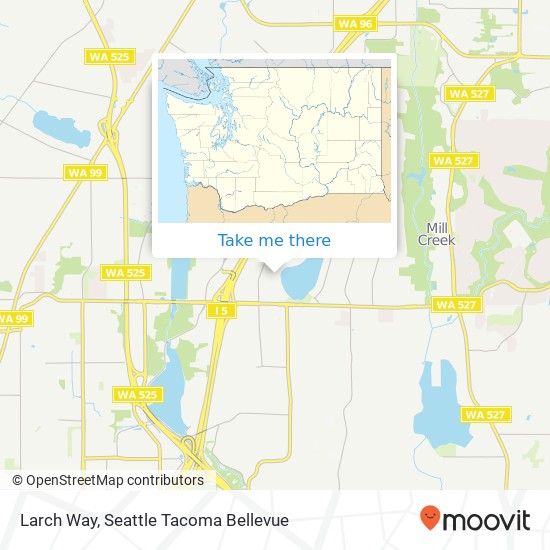 Larch Way, Lynnwood, WA 98087 map