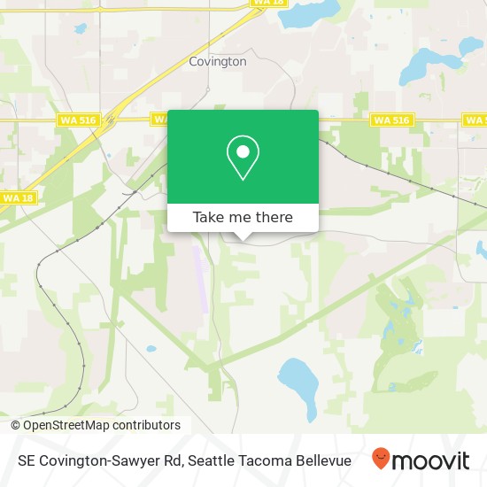 SE Covington-Sawyer Rd, Kent, WA 98042 map