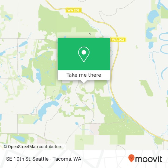 Mapa de SE 10th St, Sammamish, WA 98075