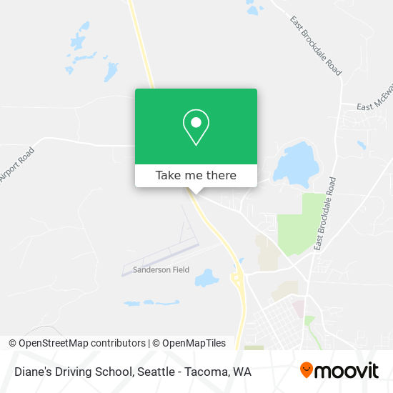 Diane's Driving School map