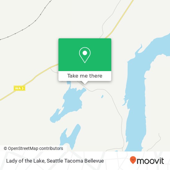 Mapa de Lady of the Lake, 1085 E Pickering Rd