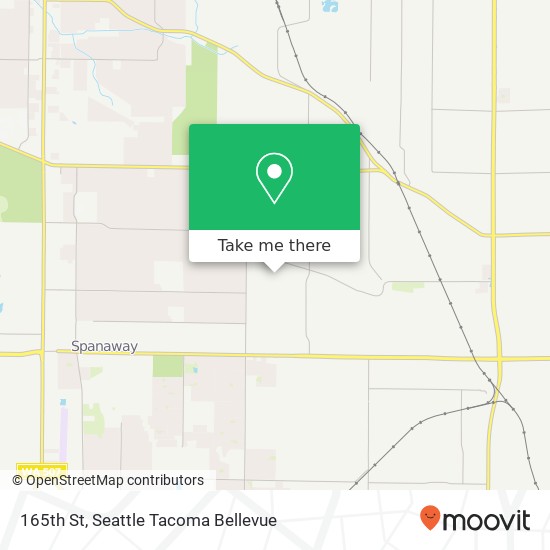 165th St, Tacoma, WA 98445 map