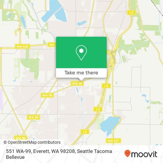 551 WA-99, Everett, WA 98208 map