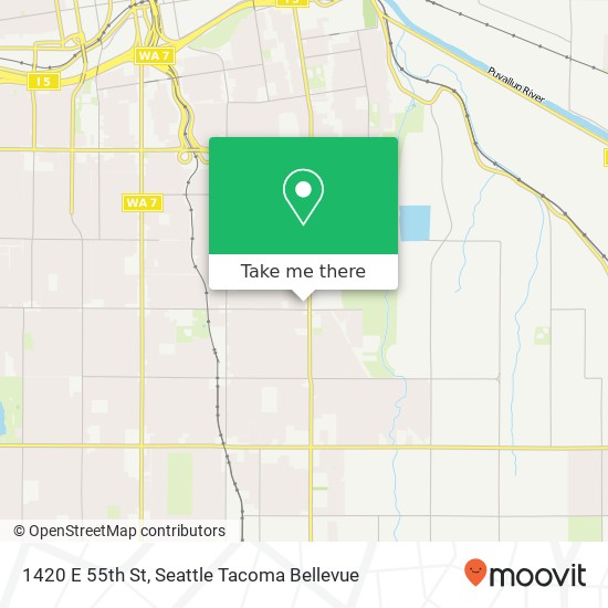 1420 E 55th St, Tacoma, WA 98404 map