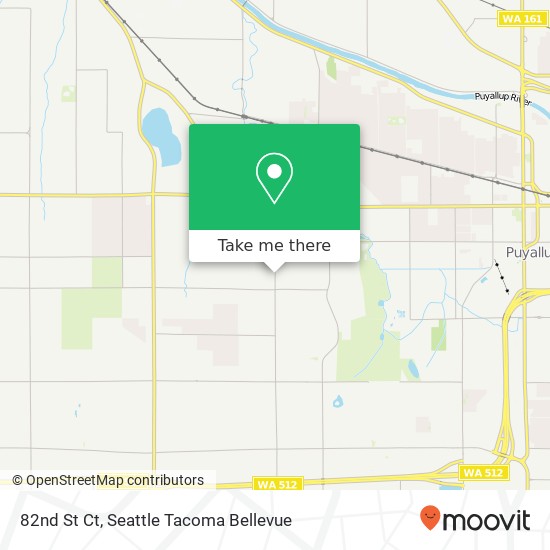 82nd St Ct, Puyallup (SUMMIT), WA 98371 map