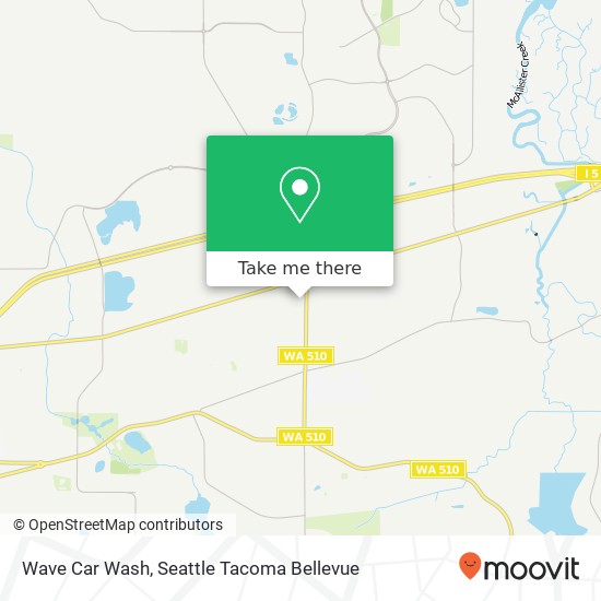 Mapa de Wave Car Wash, 185 Marvin Rd SE