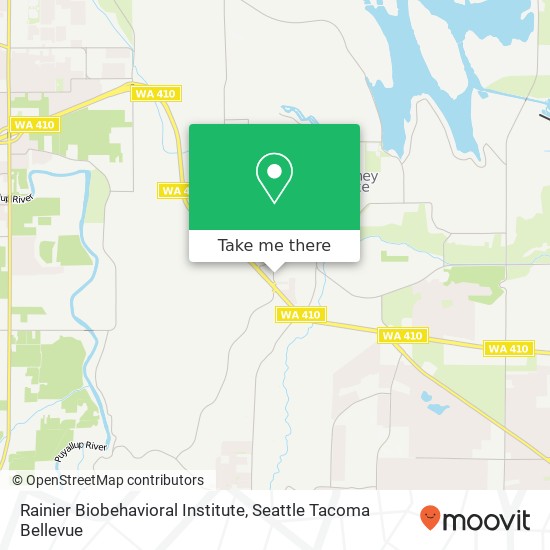 Mapa de Rainier Biobehavioral Institute, 8910 Main St E