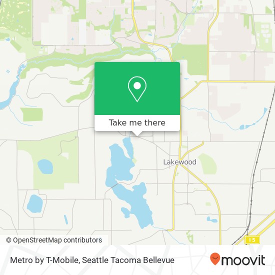 Metro by T-Mobile, 8813 Edgewater Dr SW map