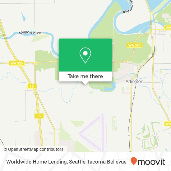 Mapa de Worldwide Home Lending, 4724 202nd Pl NE