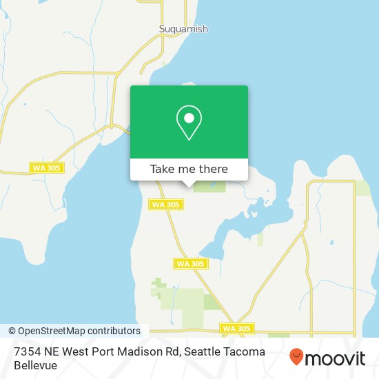 7354 NE West Port Madison Rd, Bainbridge Island, WA 98110 map