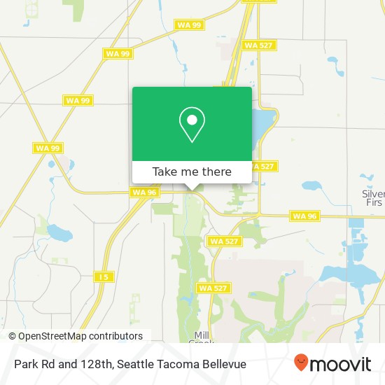 Mapa de Park Rd and 128th, Everett, WA 98208