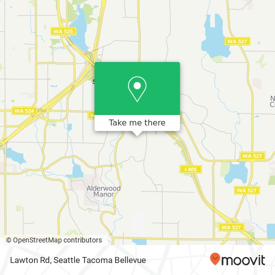 Lawton Rd, Lynnwood, WA 98036 map