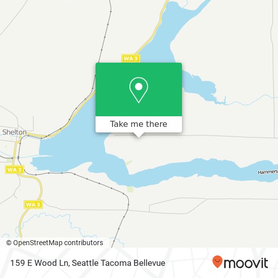 159 E Wood Ln, Shelton, WA 98584 map