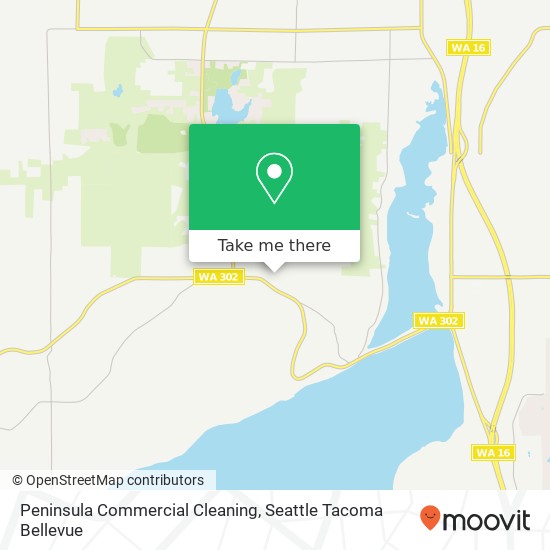 Peninsula Commercial Cleaning, 14426 88th Ave NW map