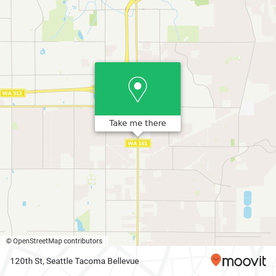 Mapa de 120th St, Puyallup, WA 98373