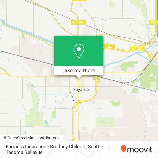 Farmers Insurance - Bradney Chilcott, 333 S Meridian map