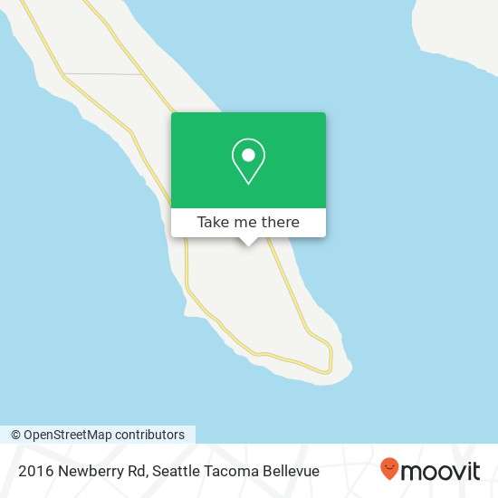 Mapa de 2016 Newberry Rd, Camano Island, WA 98282