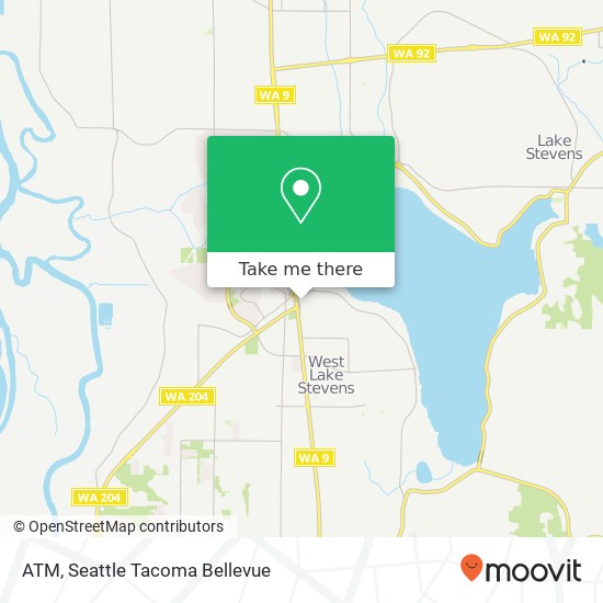 Mapa de ATM, 805 Frontage Rd