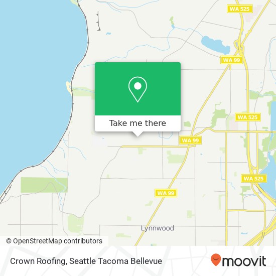 Mapa de Crown Roofing