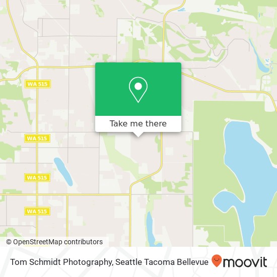 Mapa de Tom Schmidt Photography, 13335 SE 194th Ct