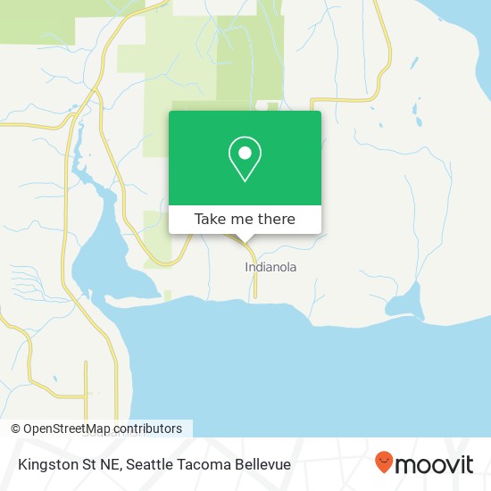 Kingston St NE, Indianola, WA 98342 map